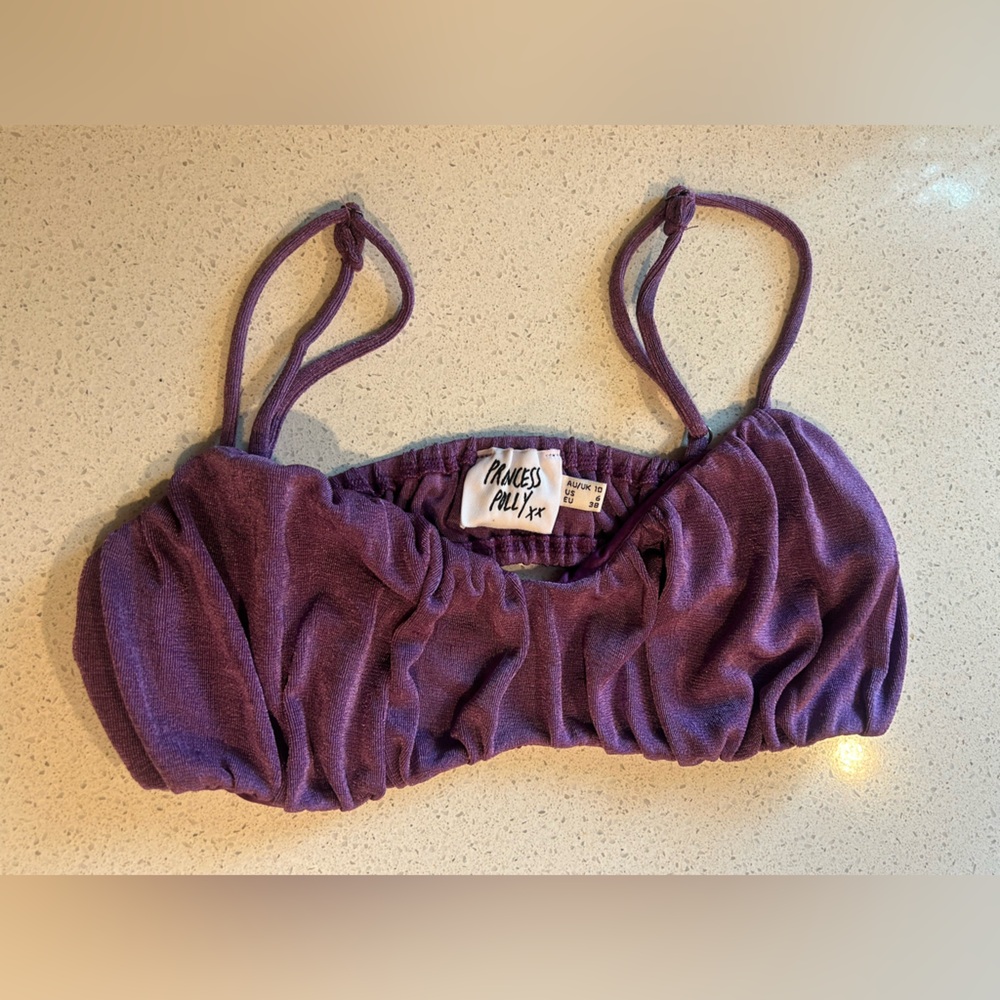 Princess Polly Lavender Bra Top size 6